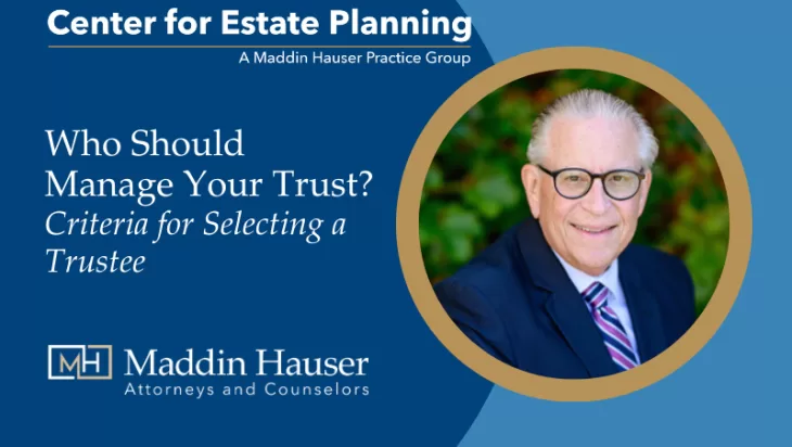 02_Criteria for selecting a trustee - Featured Image