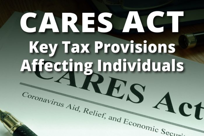 Key-Tax-Provisions-of-CARES-Act-Individuals